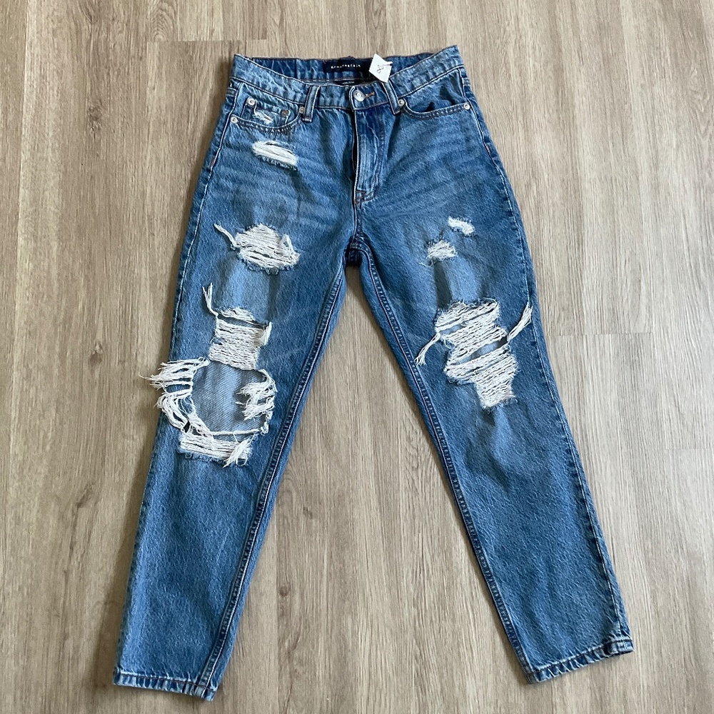 Aeropostale moms jeans size 2